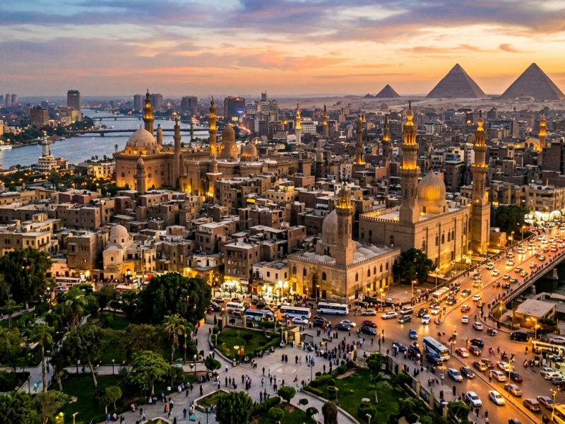 A Thousand Faces of Cairo: 3-Day Private Premium Tour from the Pyramids to the Souks