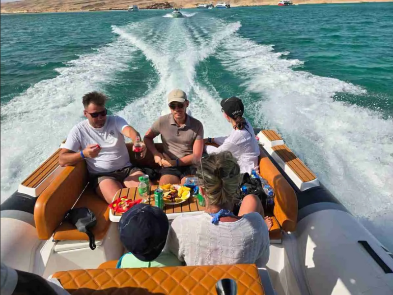 Hurghada private speedboat trip to Giftun Island (Hula-Hula or Orange Bay beach)<br/>